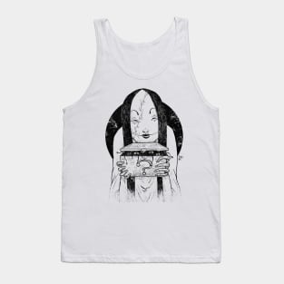 Mystery Box (Black print) Tank Top